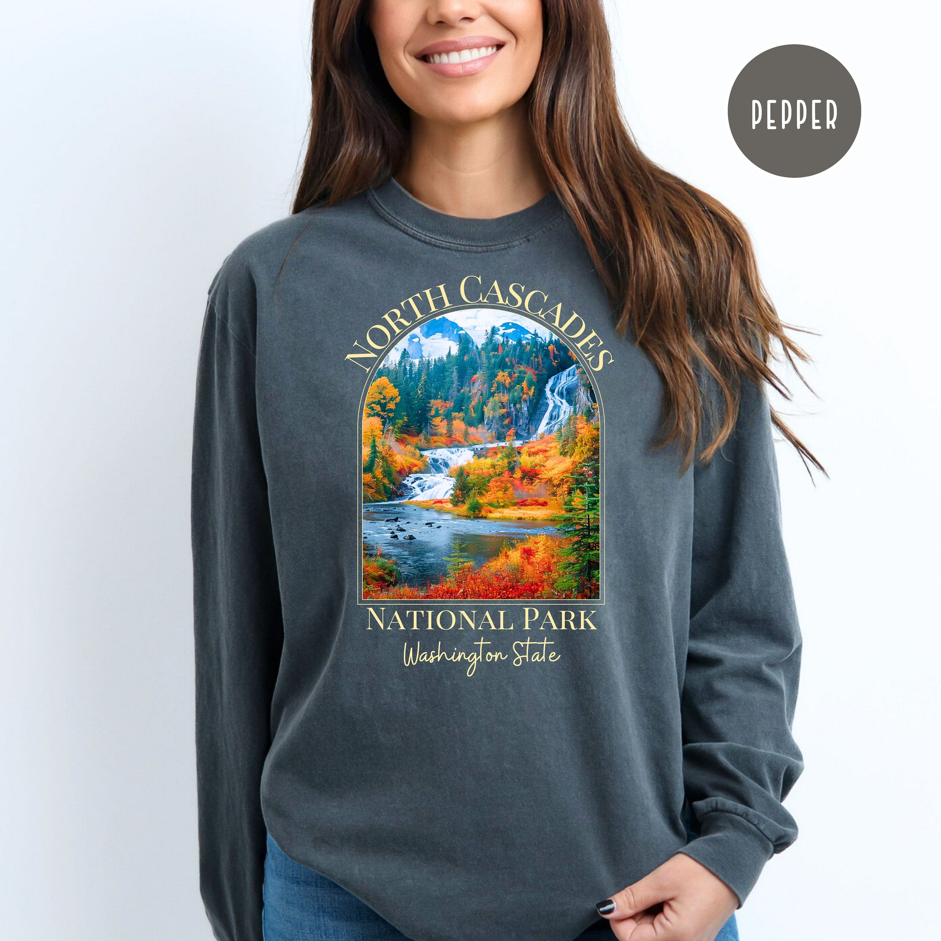 North Cascades National Park Comfort Colors® Long Sleeve Tee