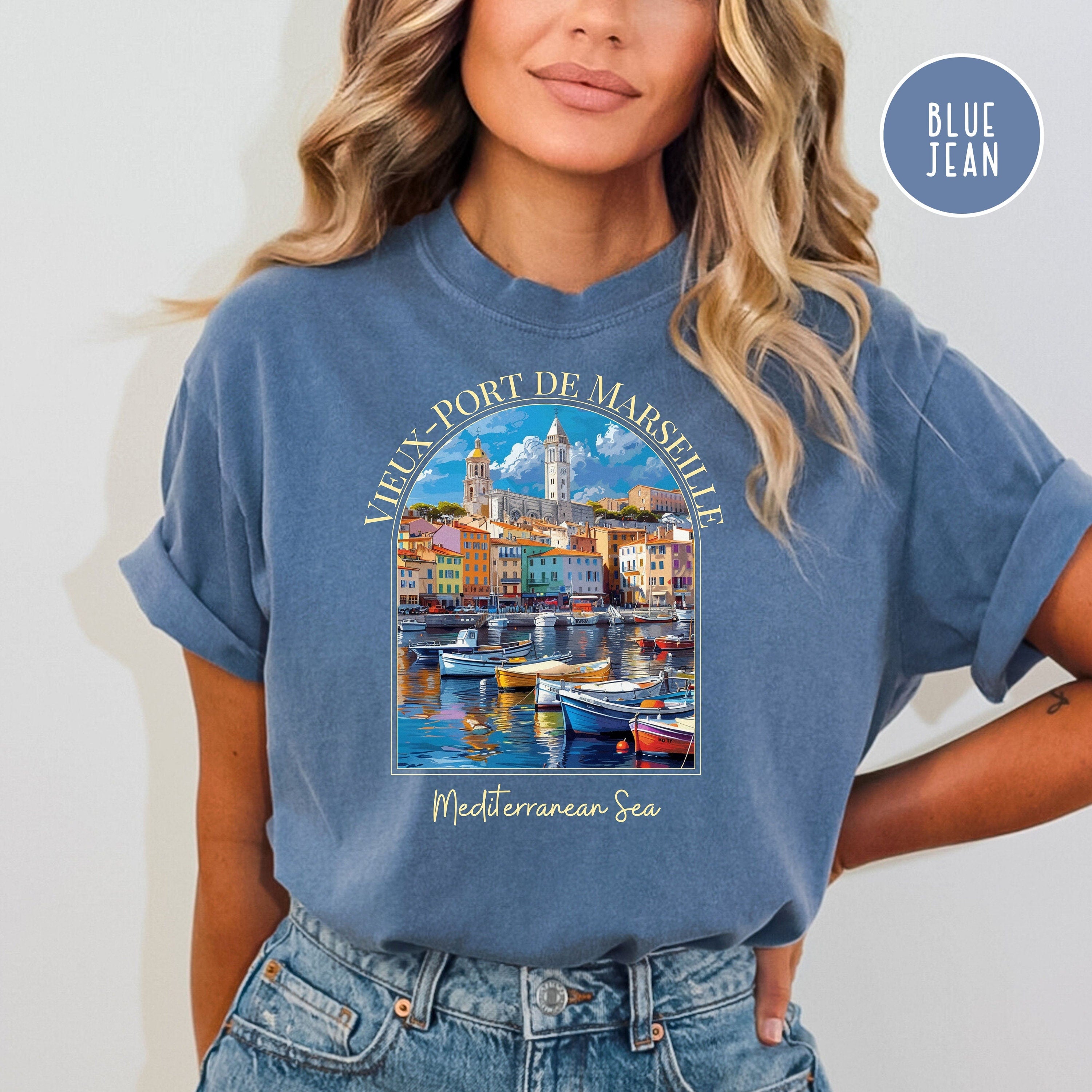 Vieux-Port de Marseille Comfort Colors® Tee