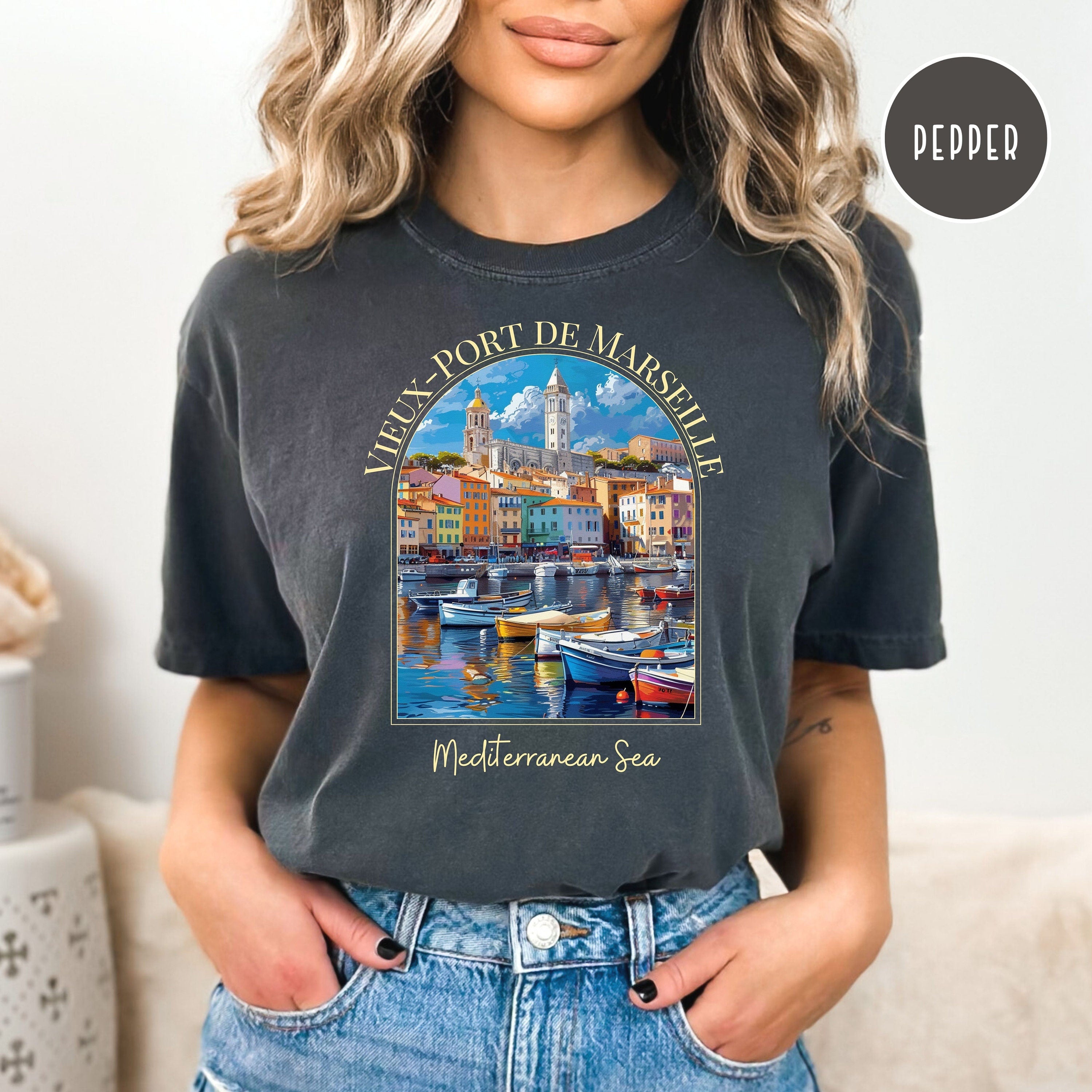 Vieux-Port de Marseille Comfort Colors® Tee