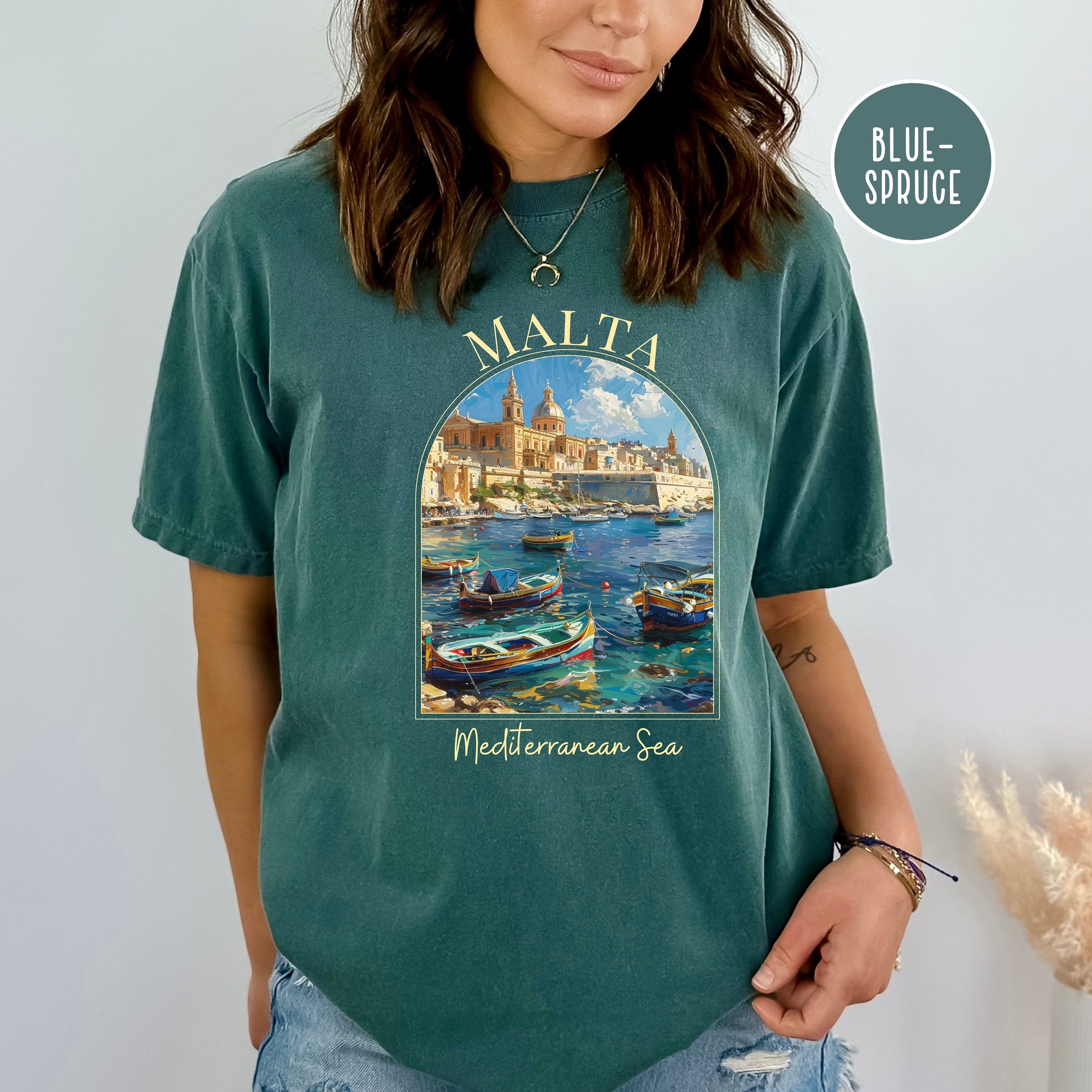 Malta Island Comfort Colors® Tee