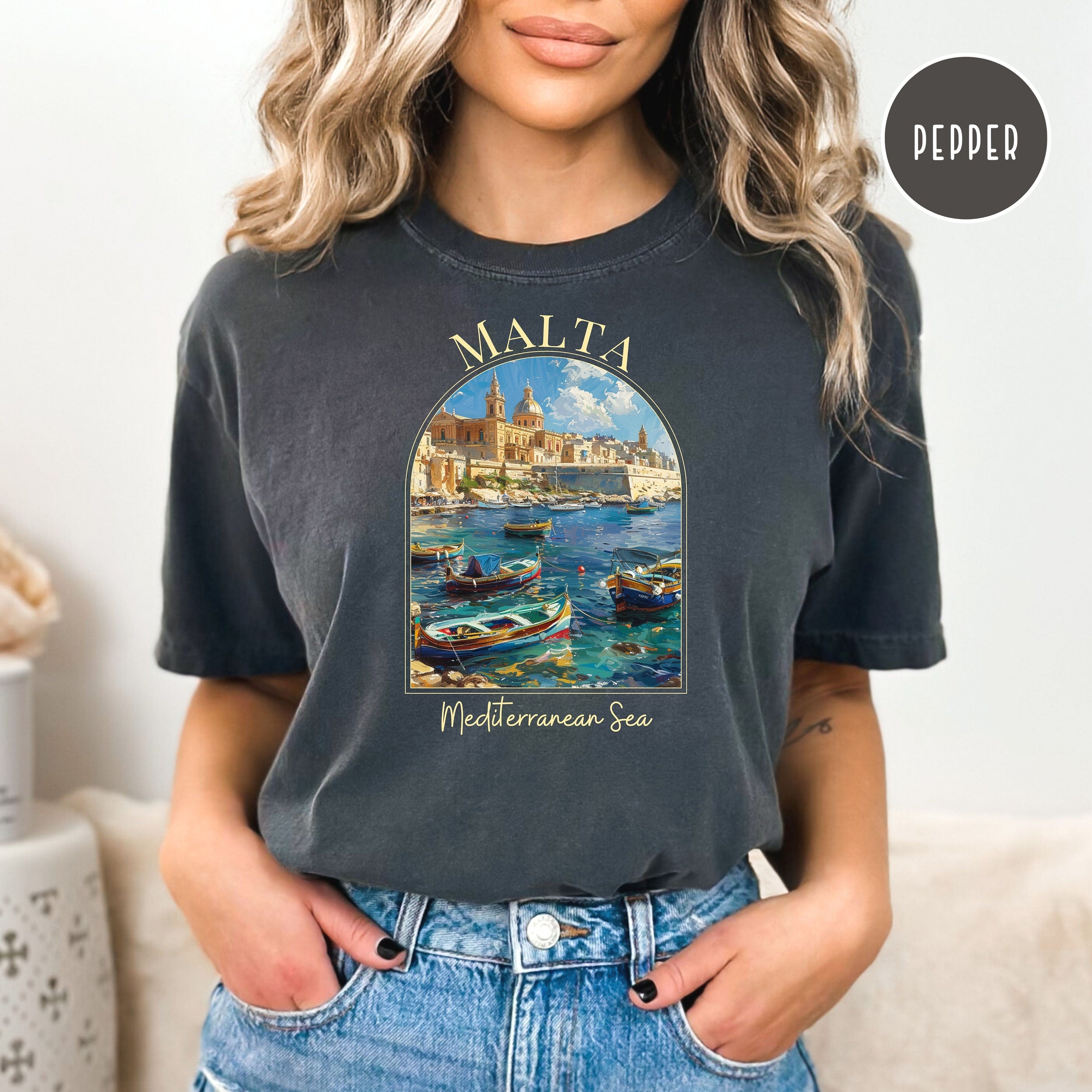 Malta Island Comfort Colors® Tee