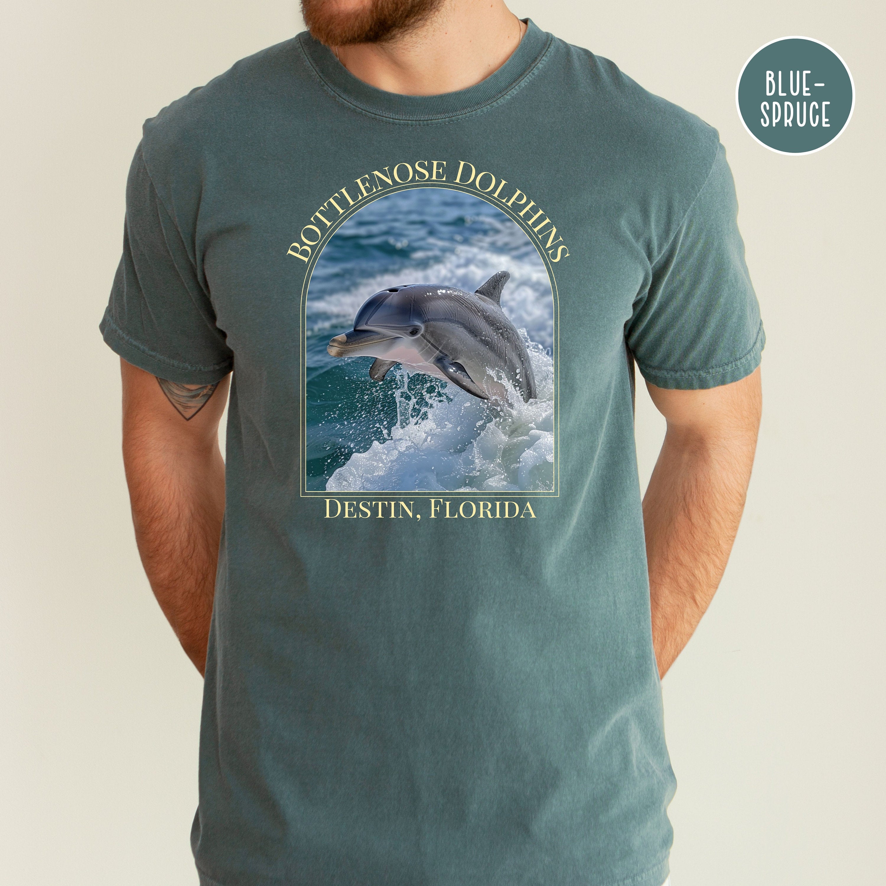 Destin Florida Bottlenose Dolphin Comfort Colors® Tee