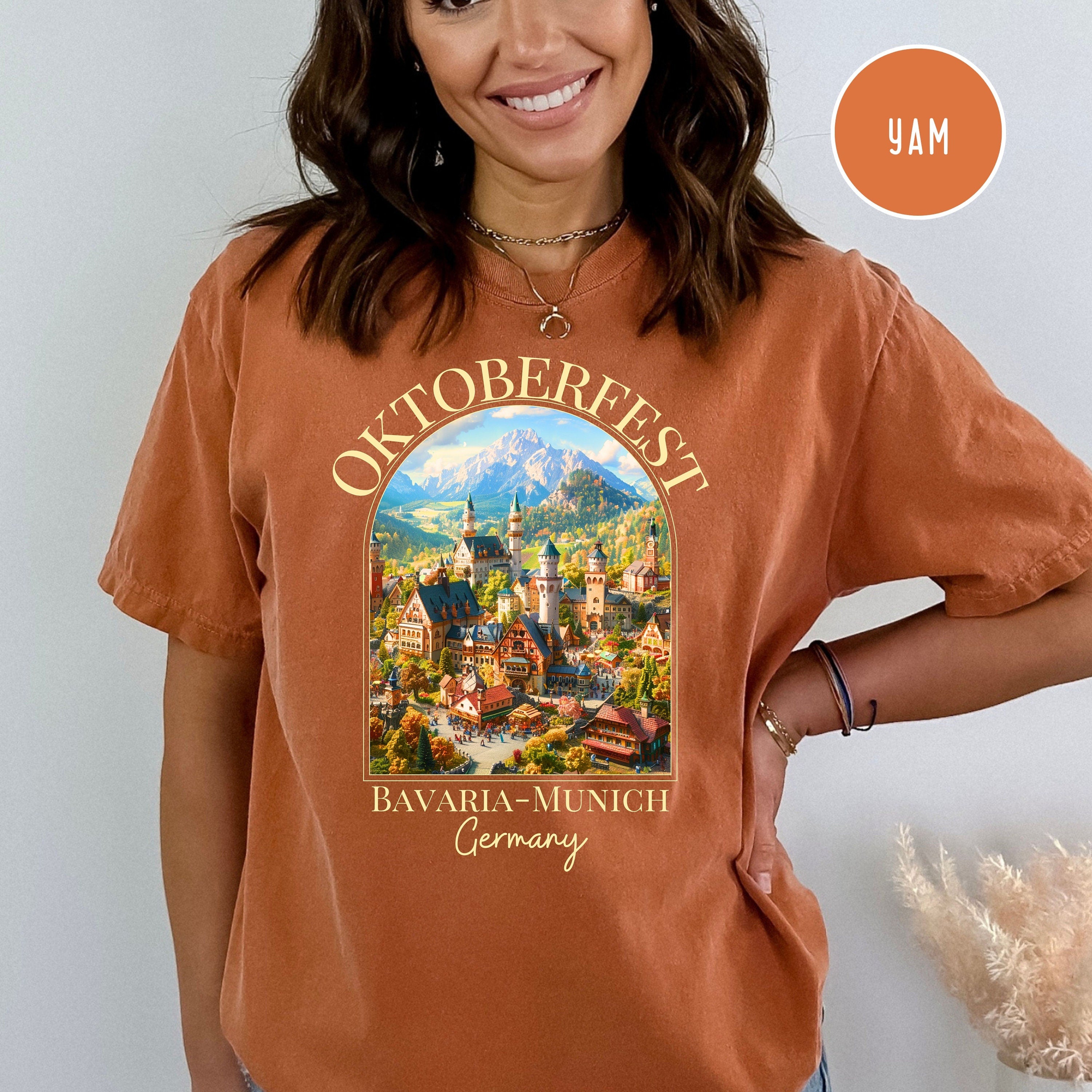 Oktoberfest Bavaria Munich Germany Comfort Colors® Tee