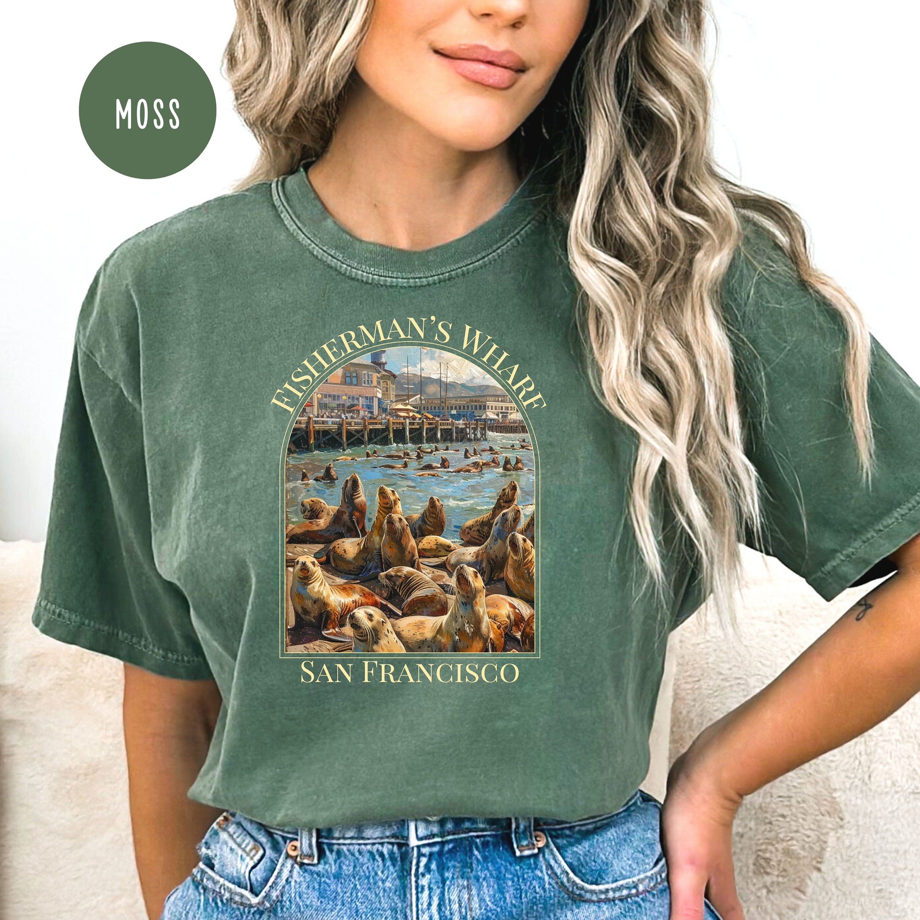 Fisherman's Wharf San Francisco Comfort Colors® Tee