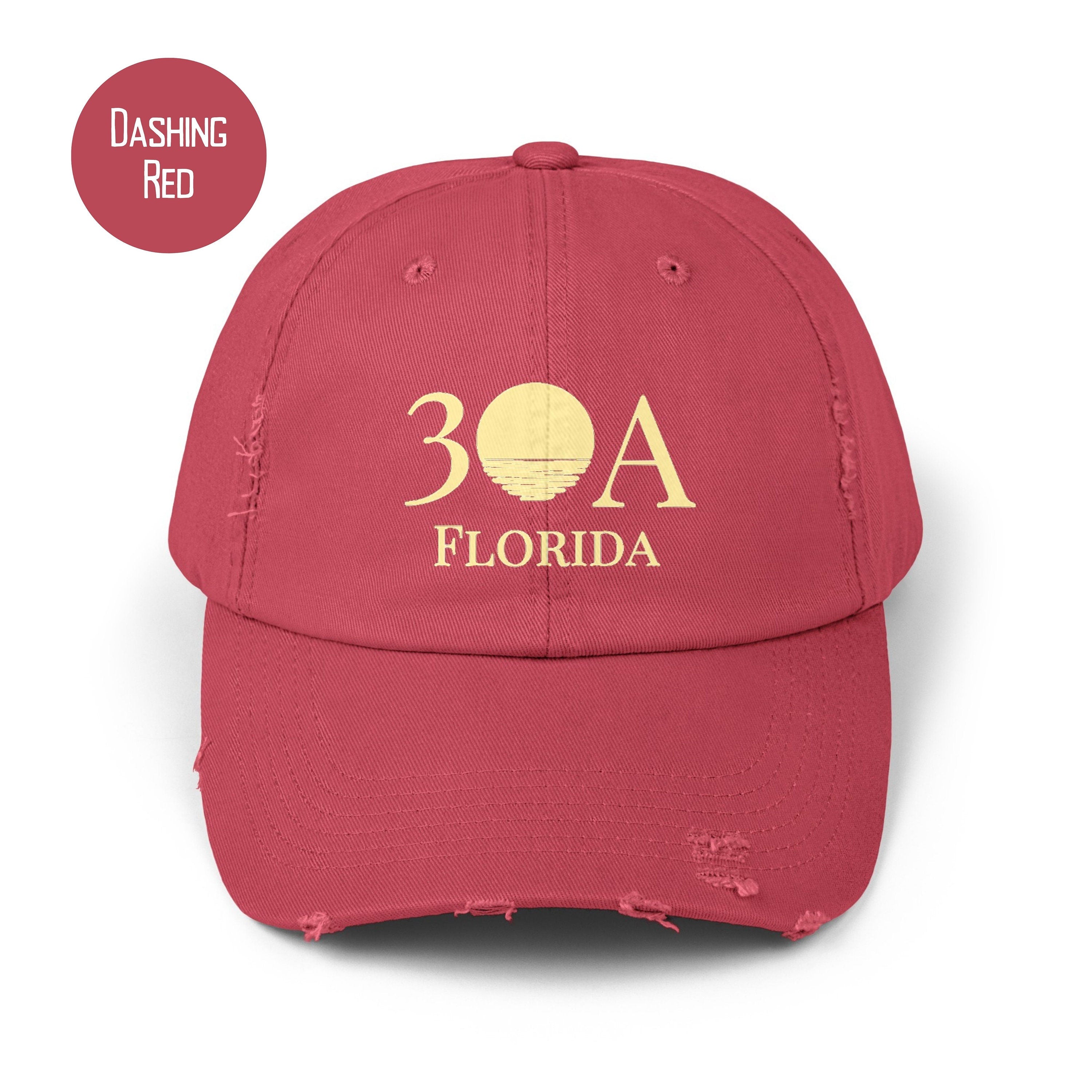 30A Florida Grunge Baseball Cap