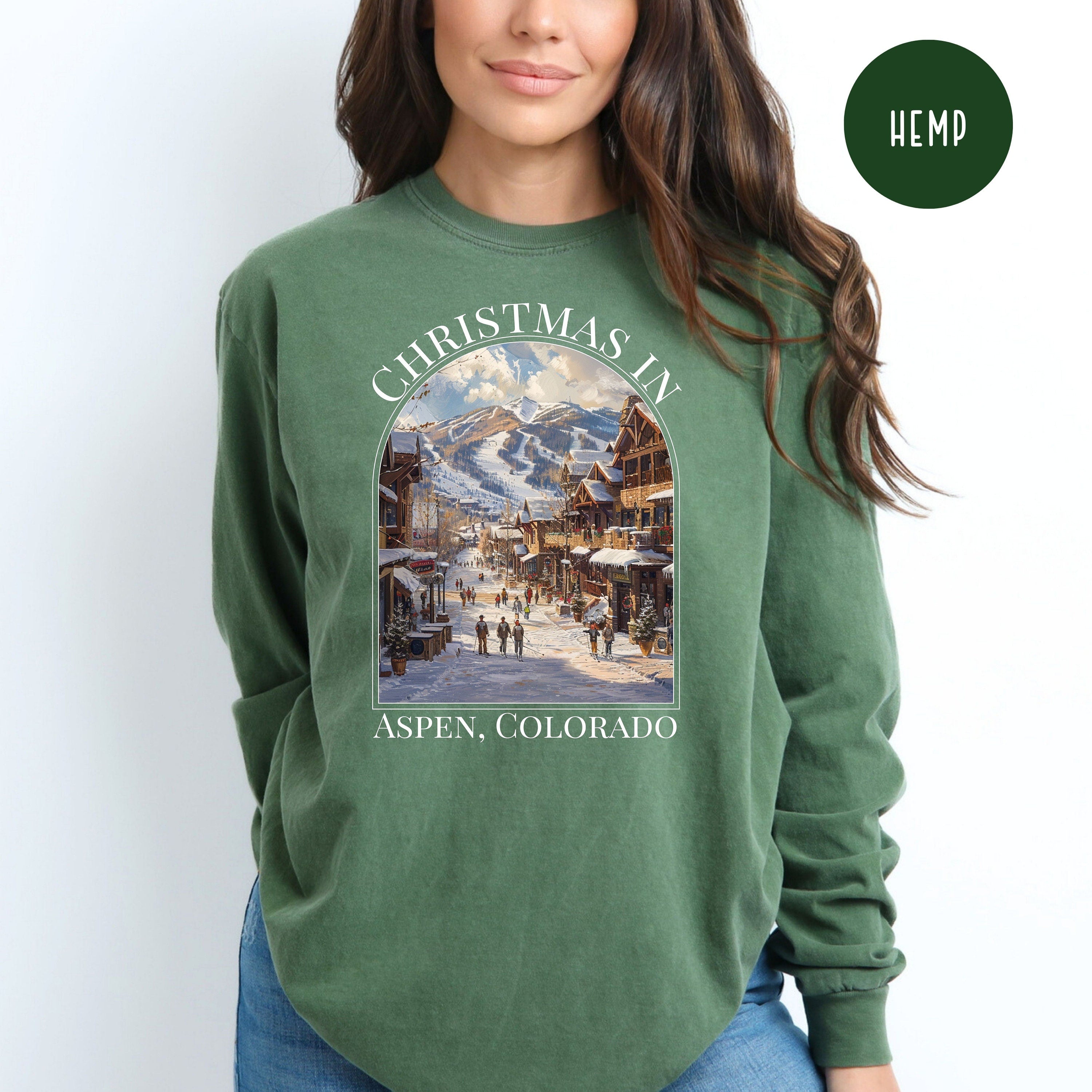 Aspen Colorado Comfort Colors® Long Sleeve Tee