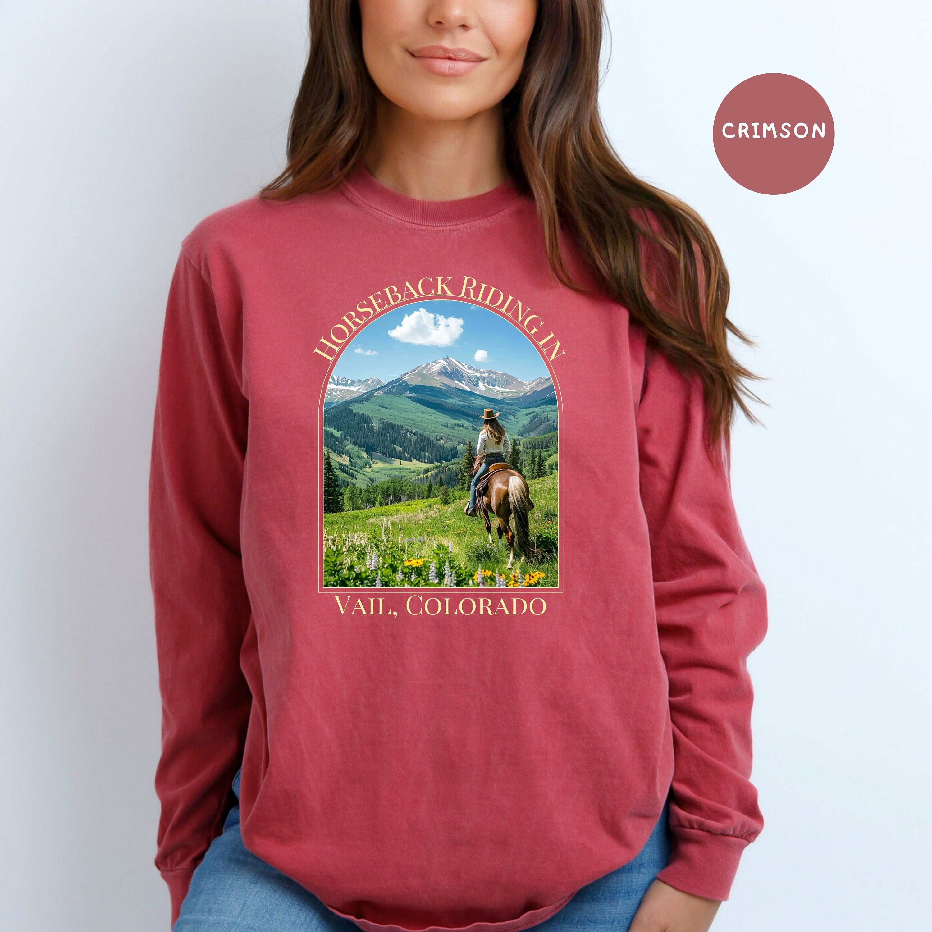 Vail Colorado Comfort Colors® Long Sleeve Tee