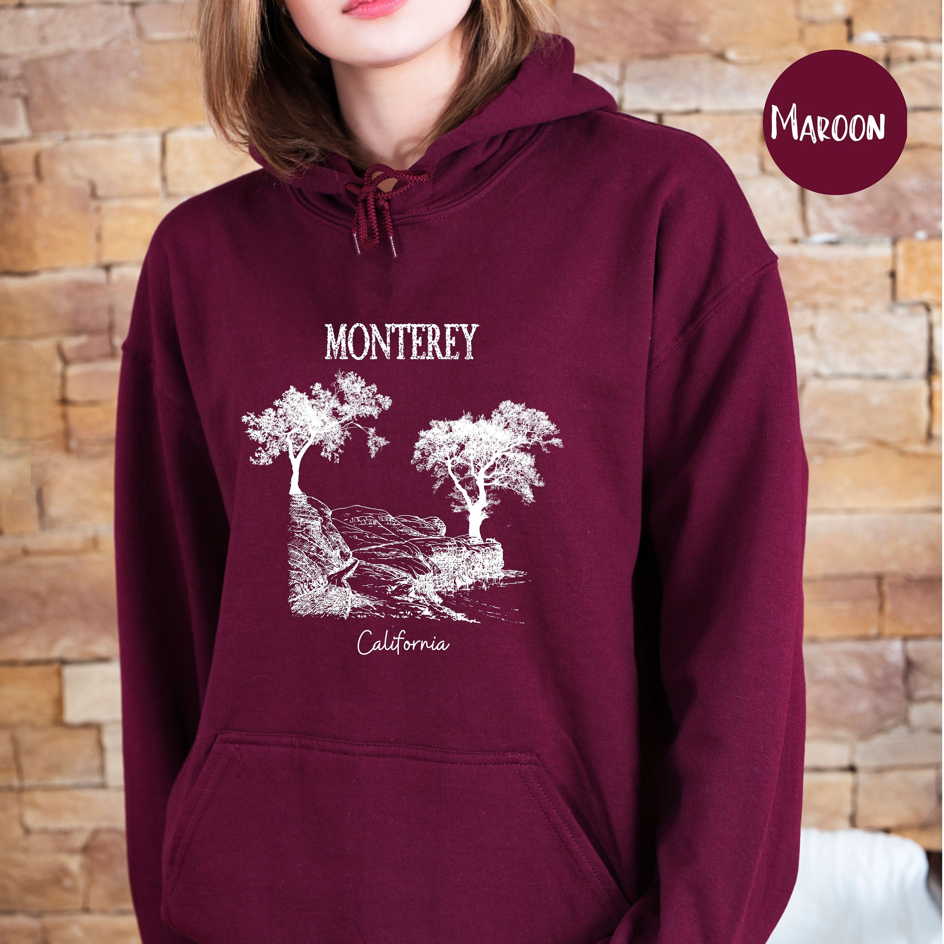 Monterey California Pullover Hoodie