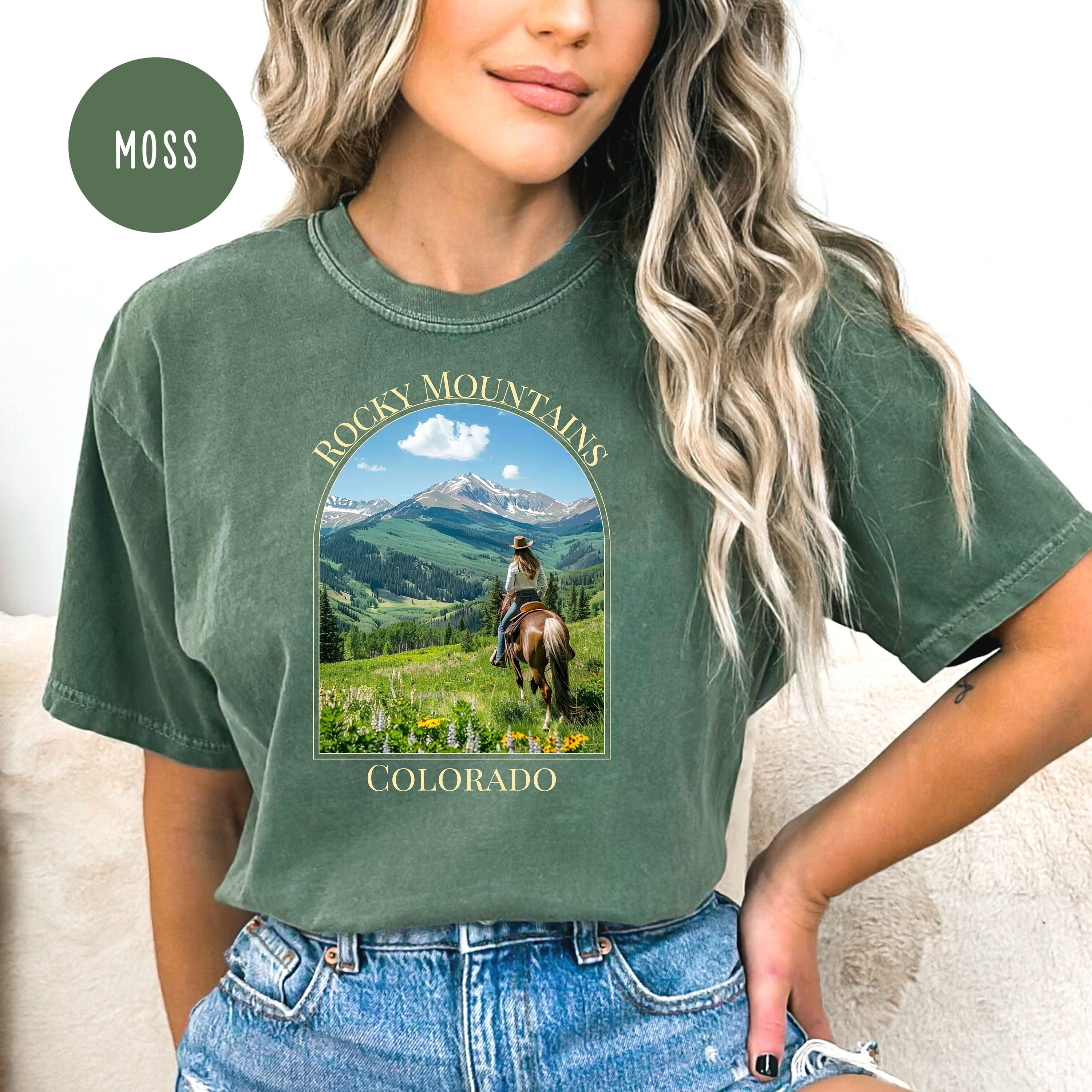 Rocky Mountains Colorado Comfort Colors® Tee