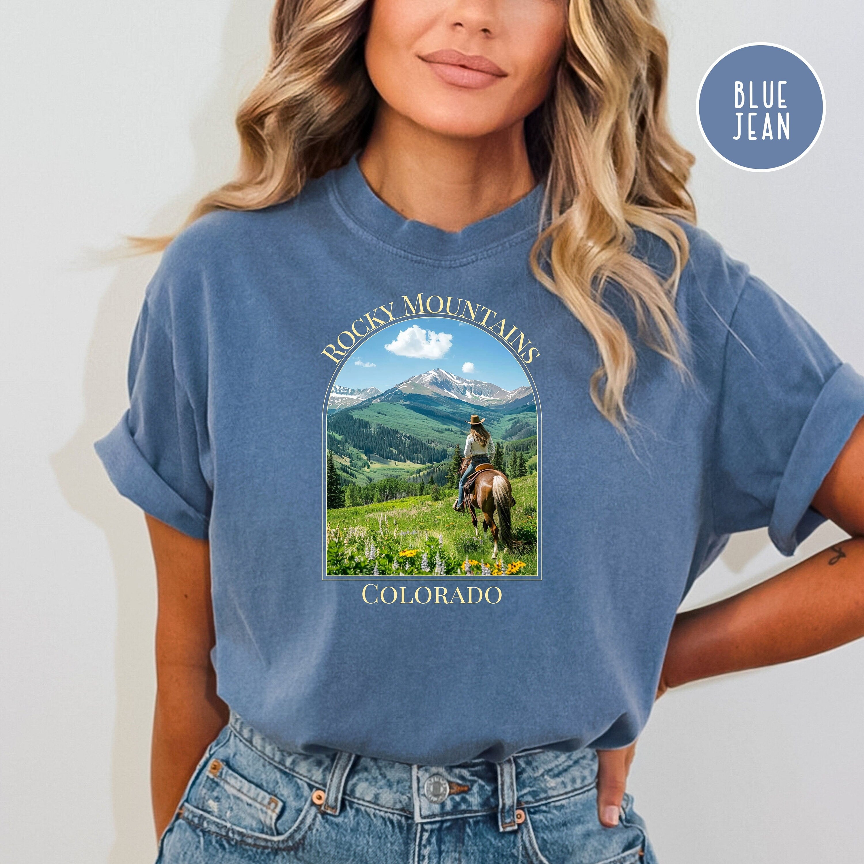 Rocky Mountains Colorado Comfort Colors® Tee