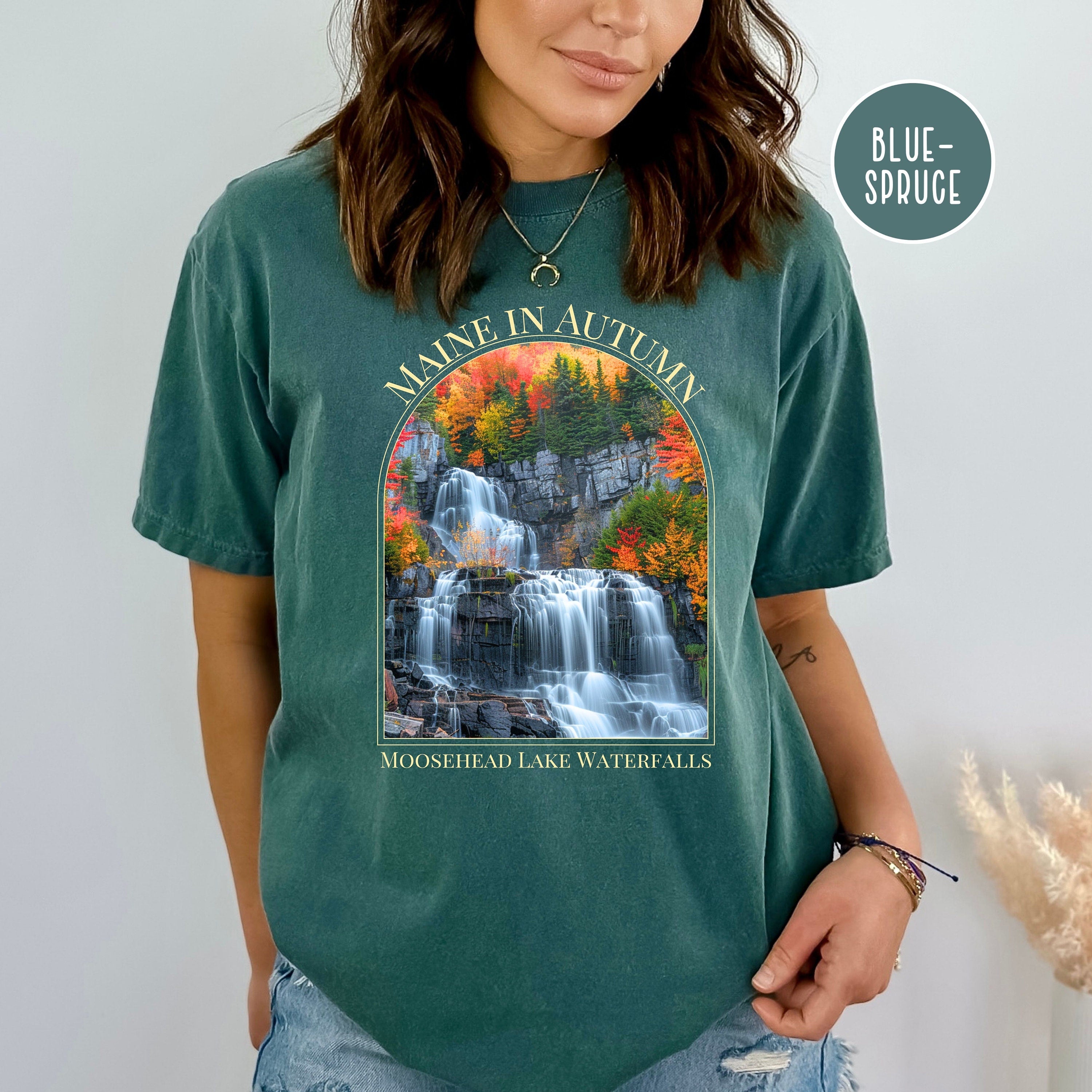 Autumn in Maine Comfort Colors® T-Shirt