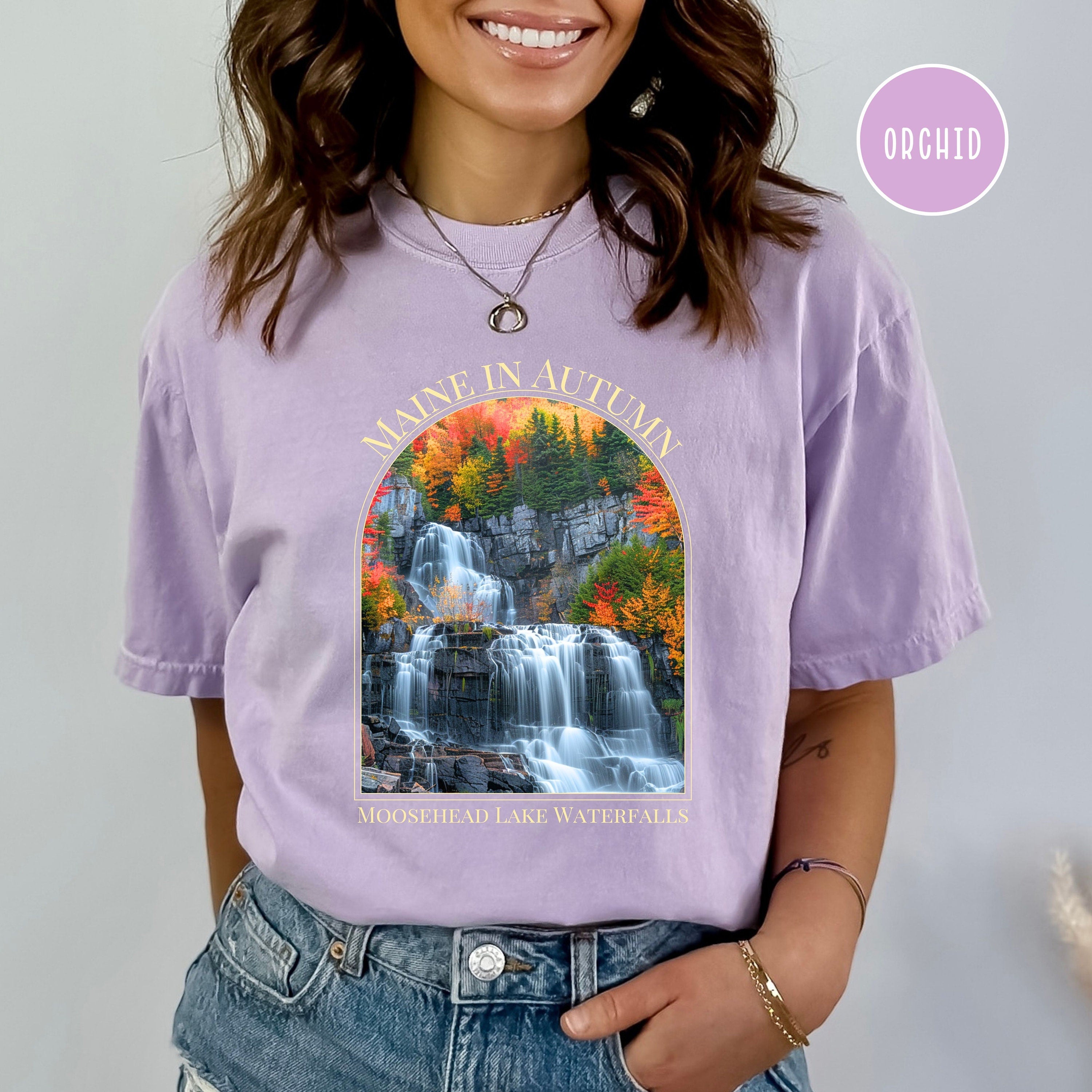 Autumn in Maine Comfort Colors® T-Shirt