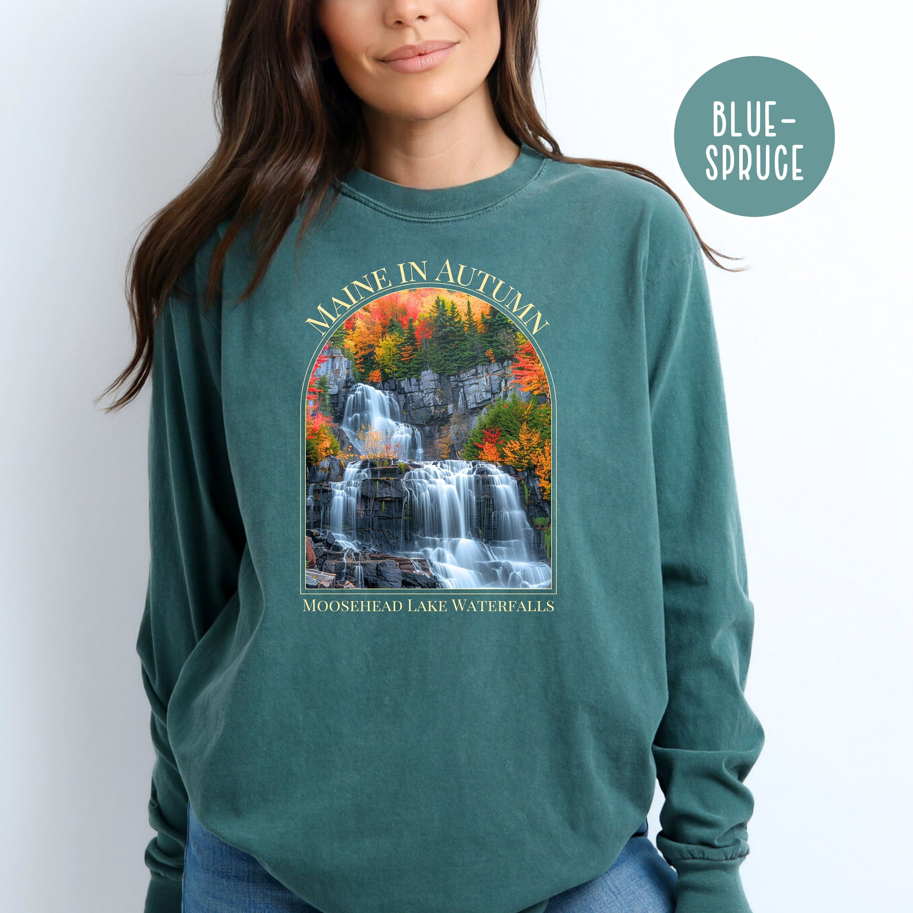 Maine Comfort Colors® Long Sleeve Tee