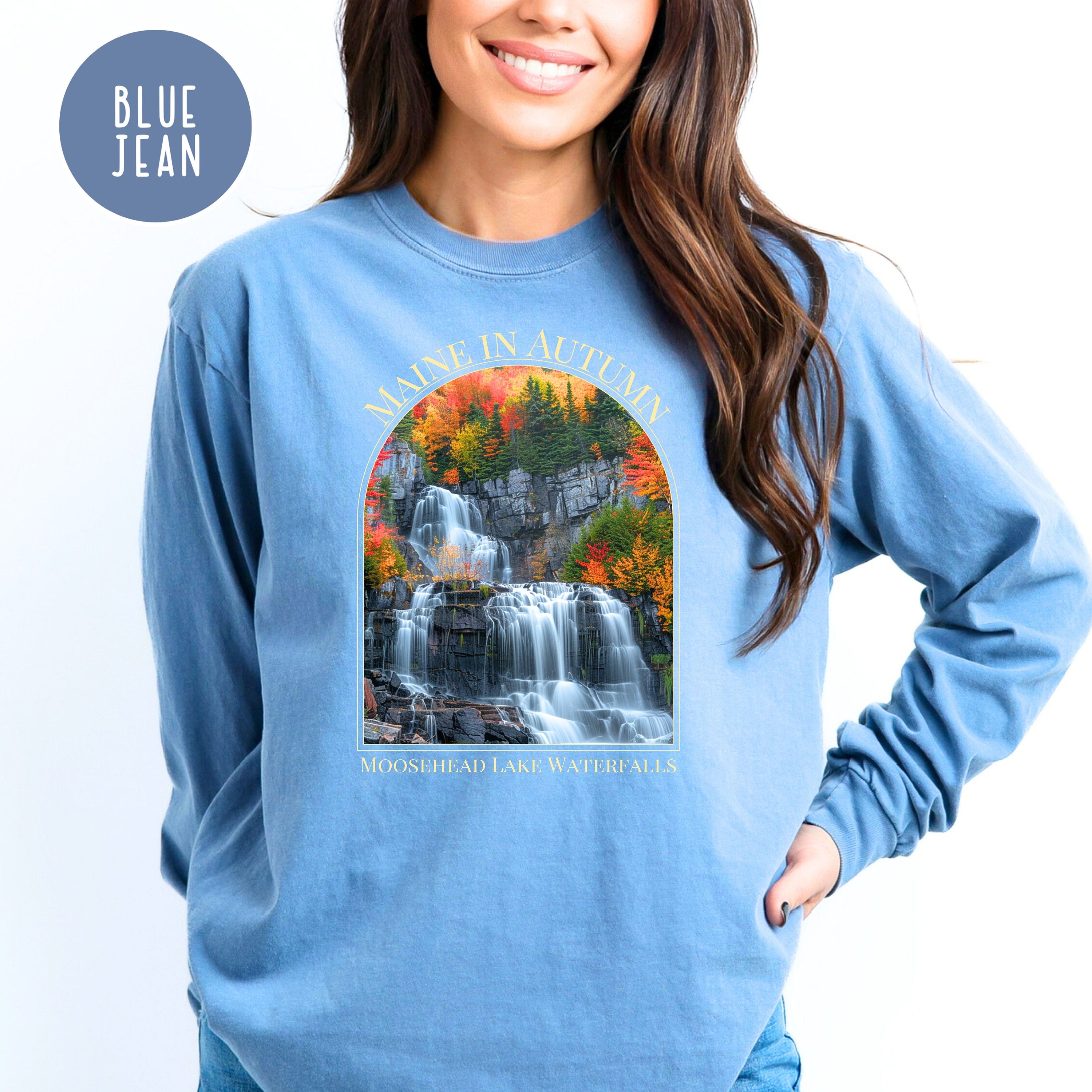 Maine Comfort Colors® Long Sleeve Tee