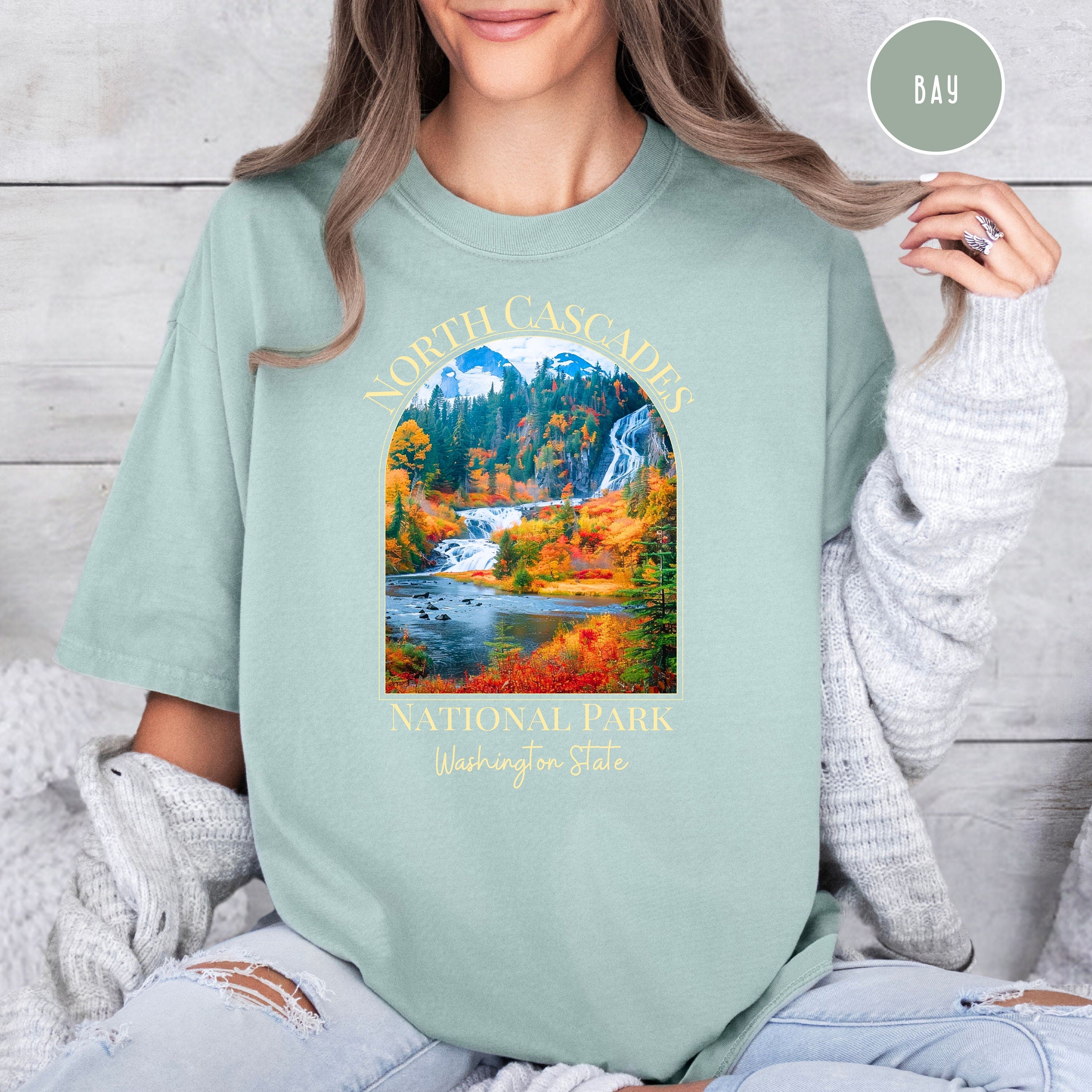 North Cascades National Park Comfort Colors® Tee