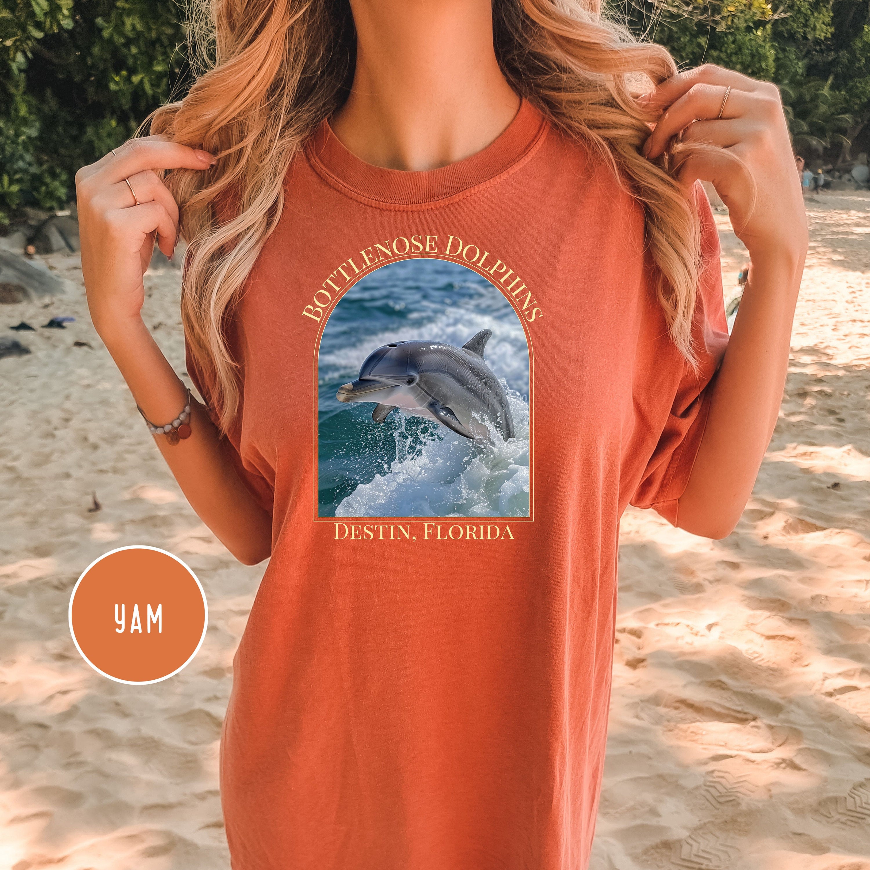 Destin Florida Bottlenose Dolphin Comfort Colors® Tee